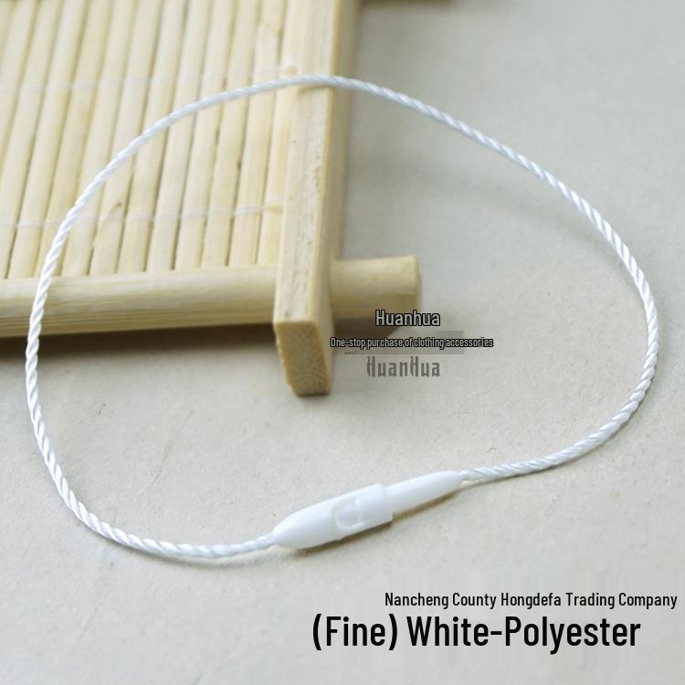 Universal Single Insert Hanging Rope for Clothing Tags and Luggage Accessories