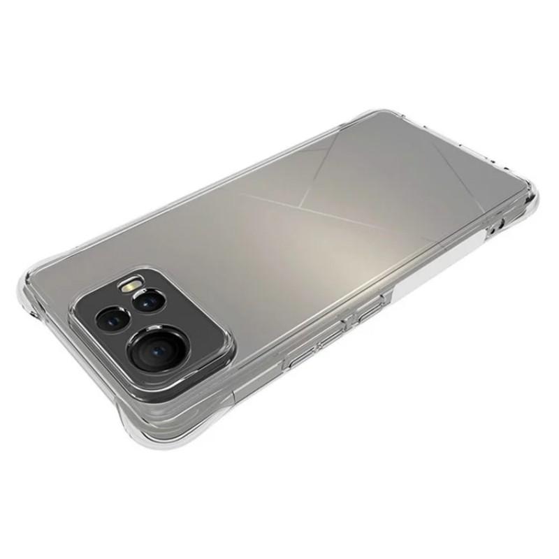 For Asus Zenfone 12 Ultra 5G Back Cover WANLONFENG TM Series 2.0mm Clear TPU Phone Case (Big Lens Hole)