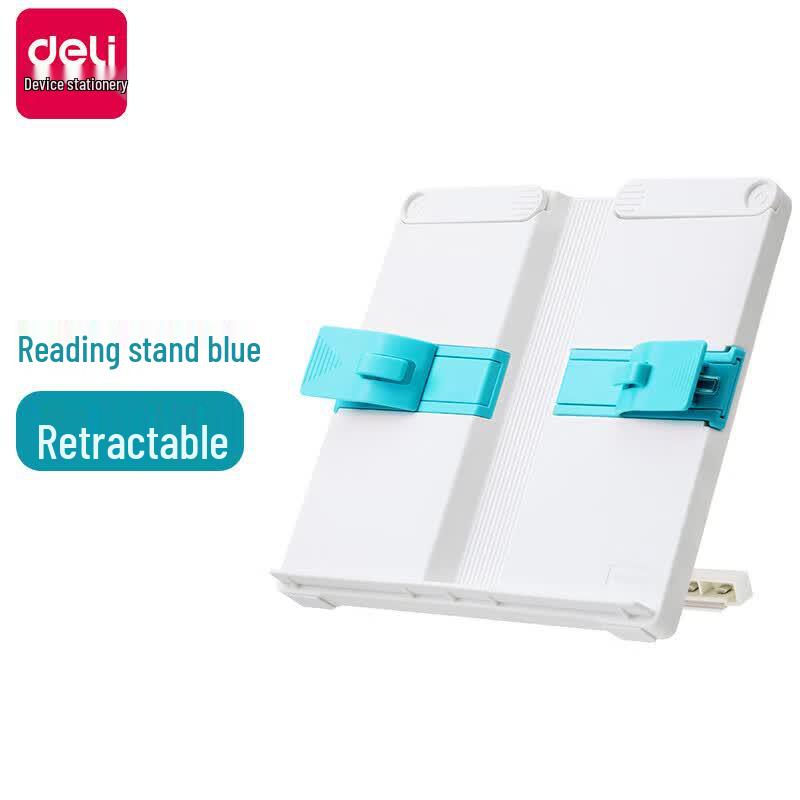 Deli 70531 Foldable Reading Stand синий