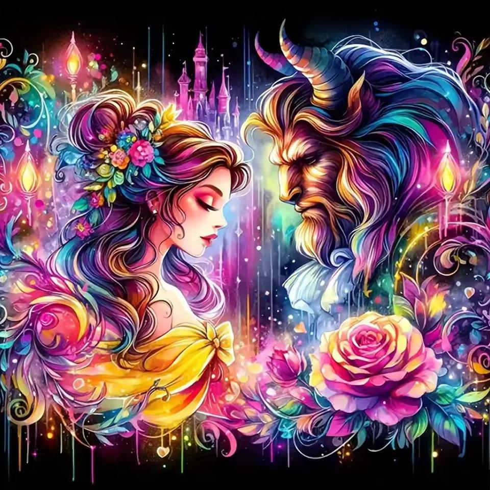 Disney Diamond Painting Kit 5D DIY Diamond Embroidery Cross Stitch Handmade Art Gift Crafts Home Decor