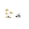Elegant Reindeer Bookshelf Sculpture Modern Home Decor Collectible Ornament for Bedroom Living Room
