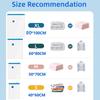 Vacuum Storage Bags With Valve Transparent Folding Compressed Space Storage Bag Travel Seal Packet Organizers For Towel Cloth