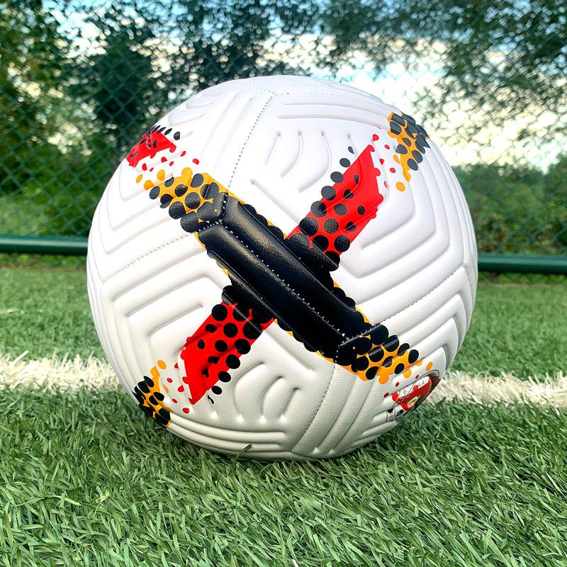 Size 5 Champion League Premier Football: Durable Training/Match Ball for Middle School Students.