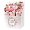 2x Soap Flower Carnation Bouquet