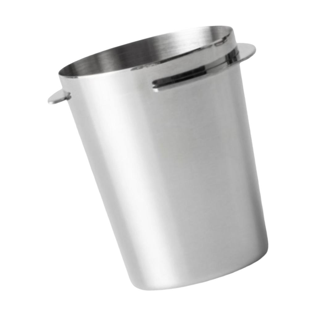 Edelstahl 51/53/58mm Espresso Siebträger Trichter Kaffee Dosierbecher Pulverzuführer Teil Kaffee Brühzubehör