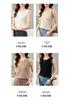 Women's 100% Cashmere Round Neck Spaghetti Strap Knit Vest - New Autumn/Winter Style Sleeveless Base Layer.