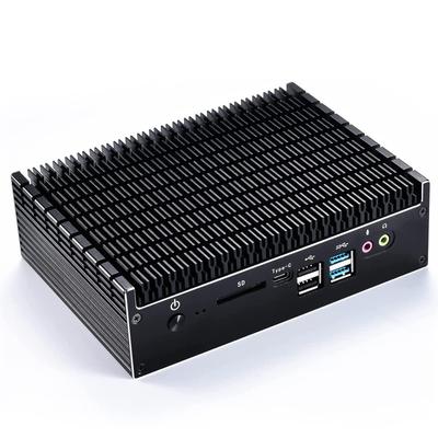 كمبيوتر مصغر Skynew بدون مروحة صامت 16 جيجابايت 512 جيجابايت NVMe مع ويندوز 11 الجيل السادس 10th Generation الطاقة بدء التشغيل التلقائي عند التشغيل WOL PXE RTC