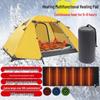 USB Electric Heated Outdoor Blanket: Non-slip, Foldable, Warm Sleeping Bag Pad for Camping and Car.
