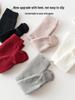 New Winter Girls' Velvet Tights: Thick, Vertical Stripe Base Layer Pants