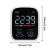 New 3 IN 1 WiFi Air Quality Monitor Triple-Sensor Smart Home CO2 Meter Temperature Humidity Detector Multifunctional NDIR Infrared Sensor for Home