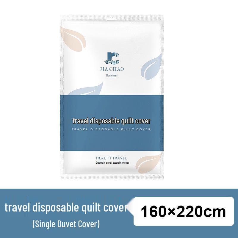 Disposable Non-Woven Four-Piece Bedding Set for Travel and Hotel Use