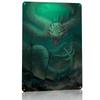 Sunami D Texture Printed Poster Custom Vintage Metal Tin Plate Sign for Wall Art Gaming Room Decoration Man Funny Signs House