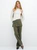 CERRIC Cut-Out Unbalance Top / White