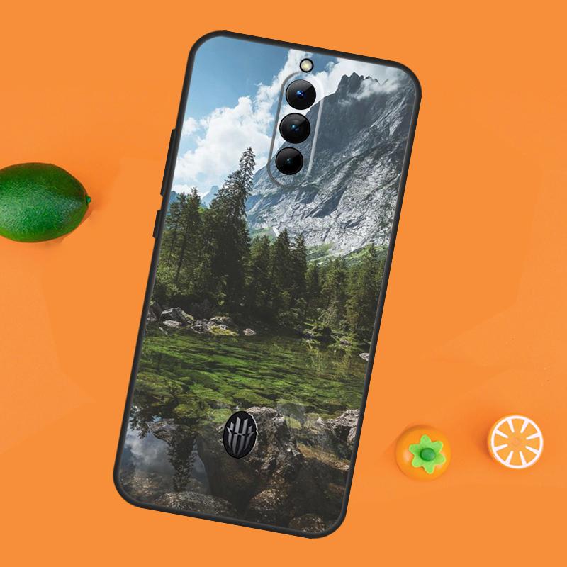Beautiful Nature Forest Tree Case For ZTE Nubia Red Magic 8S 9S 10S 8 9 10 11 Pro Plus 6 7 6S 7S Pro RedMagic 10 Air Cover