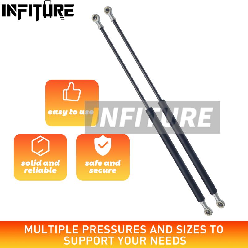 2pcs 300/350/400/450/500/550/600mm 1100N Car Gas Struts Spring Shocks Lift Supports RV Windows Storage Damper Camper Back Window