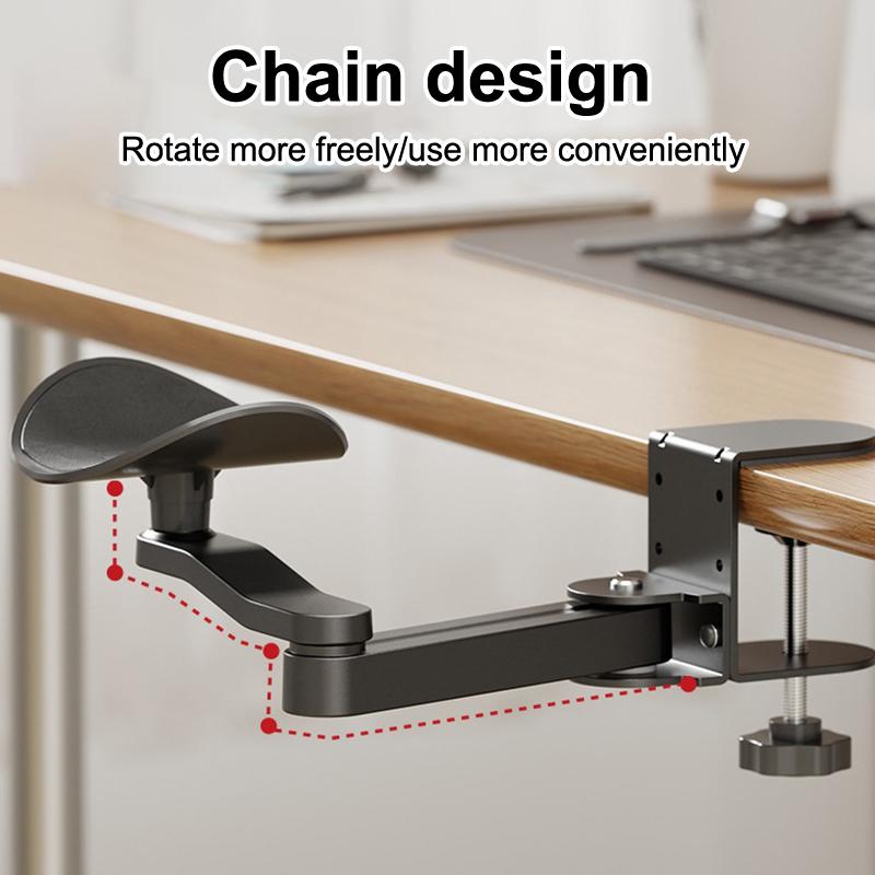 Computertisch Armauflage Ergonomische Armlehne Handgelenkstütze Verstellbar Drehbar Verlängerung Mauspad Armlehnenhalterung Für Zuhause Büro