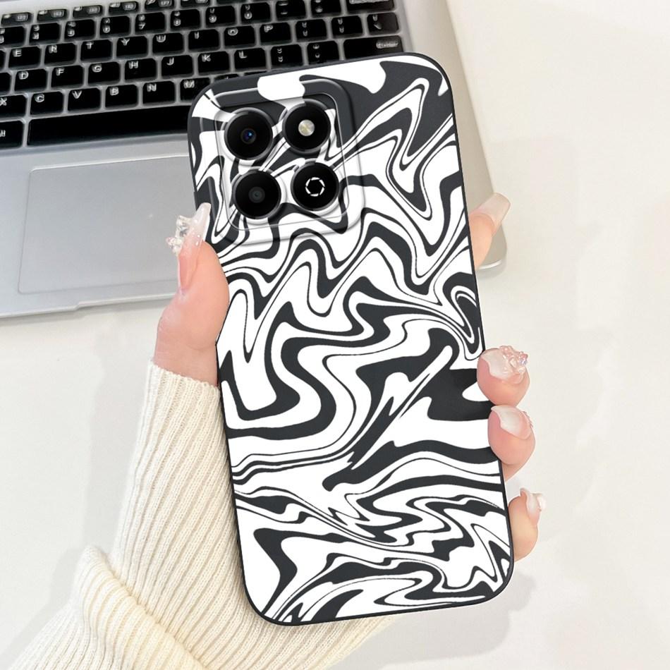 For Honor X6b Fashion Moon Pattern Phone Case For HonorX6b X 6B 4G JDY-LX1 JDY-LX2 Soft Silicone Shockproof Cases