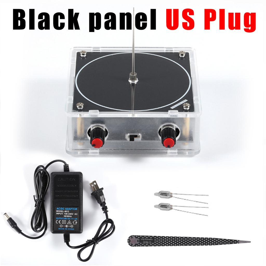 Mini Tesla Music Coil Bluetooth/AUX Dual Mode Music Box Artificial Lightning Touchable Audio Input Bluetooth Science Experiments