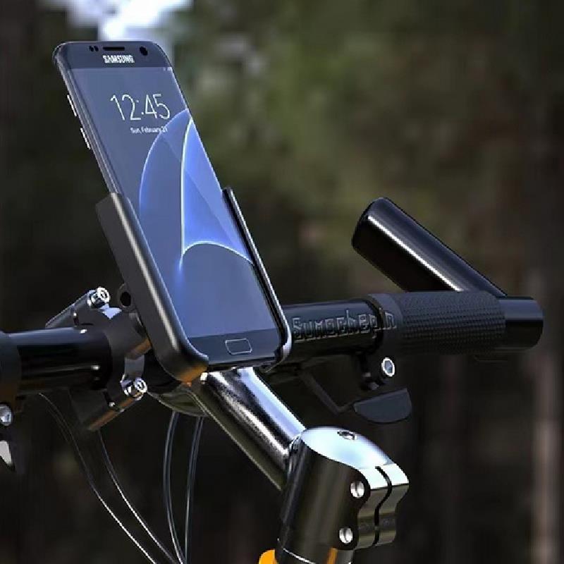 Motorcycle Bicycle Phone Holder GPS Bracket Cellphone Stand Handlebar Mount Adjustable Bike Phone Holder Non-slip Cycling Bracke