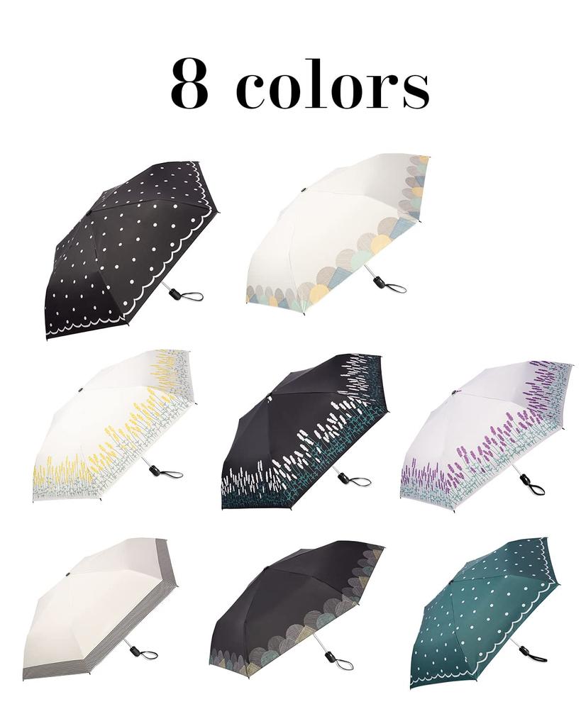 In Complete Shielding Shielding for Both Sun and 1st Grade Water Folding Rain UV Folding Birthday Female Woman [Introduced 2022] Parasol, Lightweight,