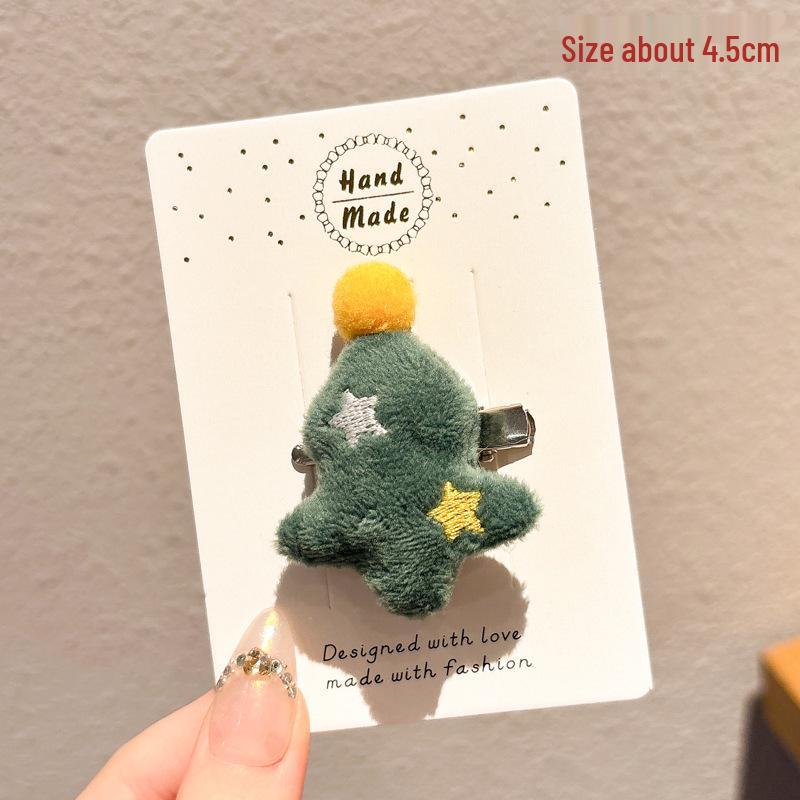 

Рождественская милая плюшевая брошь: Детский кукольный свитер, шарф, булавка и значок для украшения