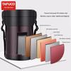 TAFUCO 1,5L 3-lagige Edelstahl-Isolier-Lunchbox 304