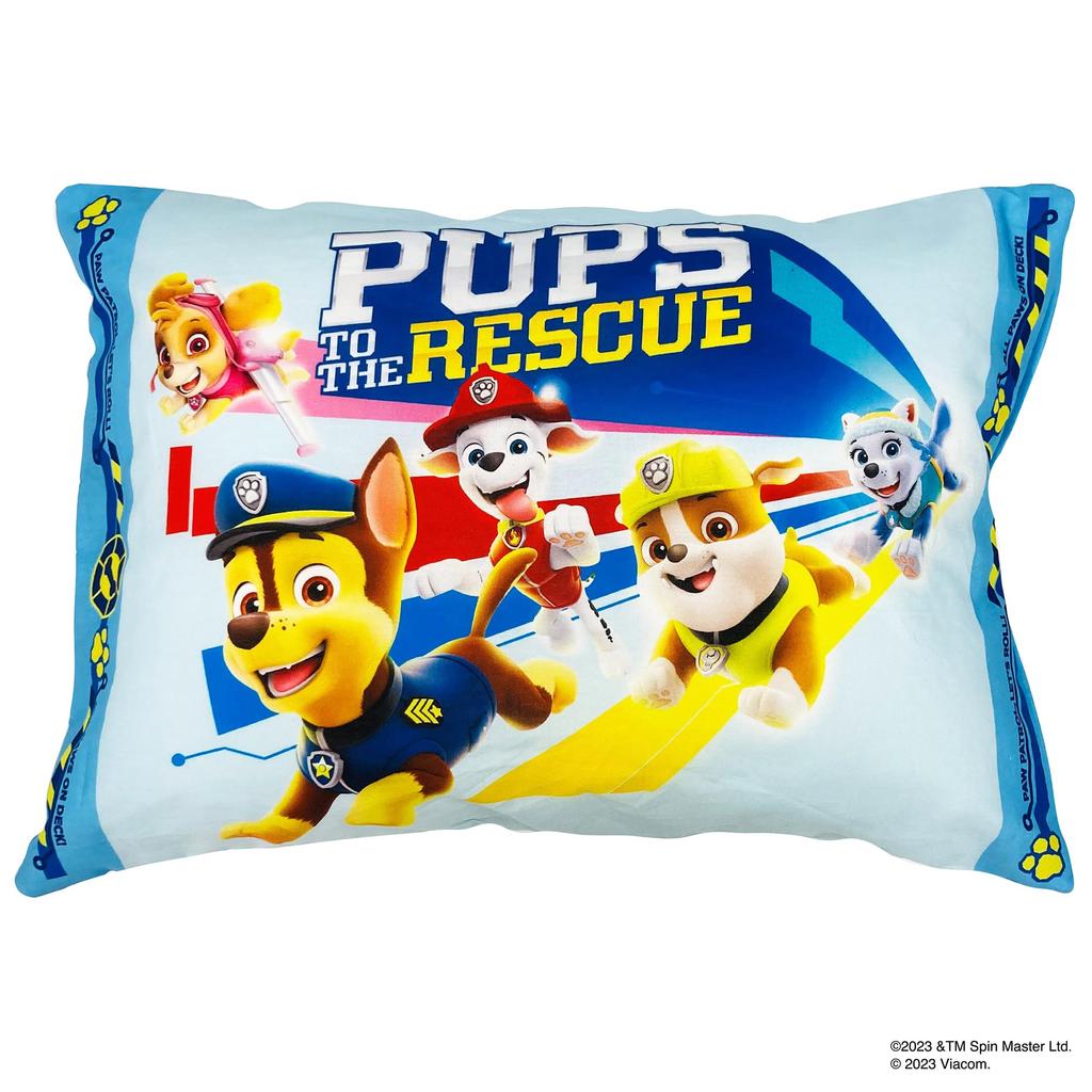 MORIPiLO Morishita Pillow Cover Paw Patrol 40x30cm Washable Character Goods Blue 4621229 Children's Approx.