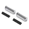 Foil Cutter Head Replacement for 5S M90 P50 555 370 Series Electric Shaving Tool Ultra Thin Foil and Cutter Parts 2pcs