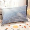 Abstract Blue Geometric Pillowcase Suitable For Sofa Bedroom Car Pillow Cover Cushion Rectangular Back Cushion