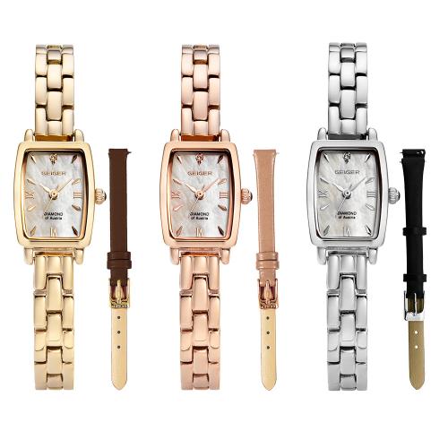 

[GEIGER] GEIGER Diamond Metal Watch GE1209 GE1209WS