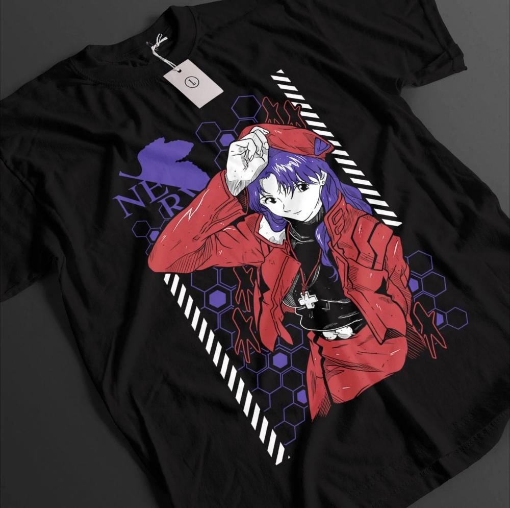 Sommer Neu Eva Unit 01 T-Shirt Neon Genesis Evangelion T-Shirt für Männer Frauen Japanisches Anime Shirt Unisex Hohe Qualität Baumwolle Kurzarm Top