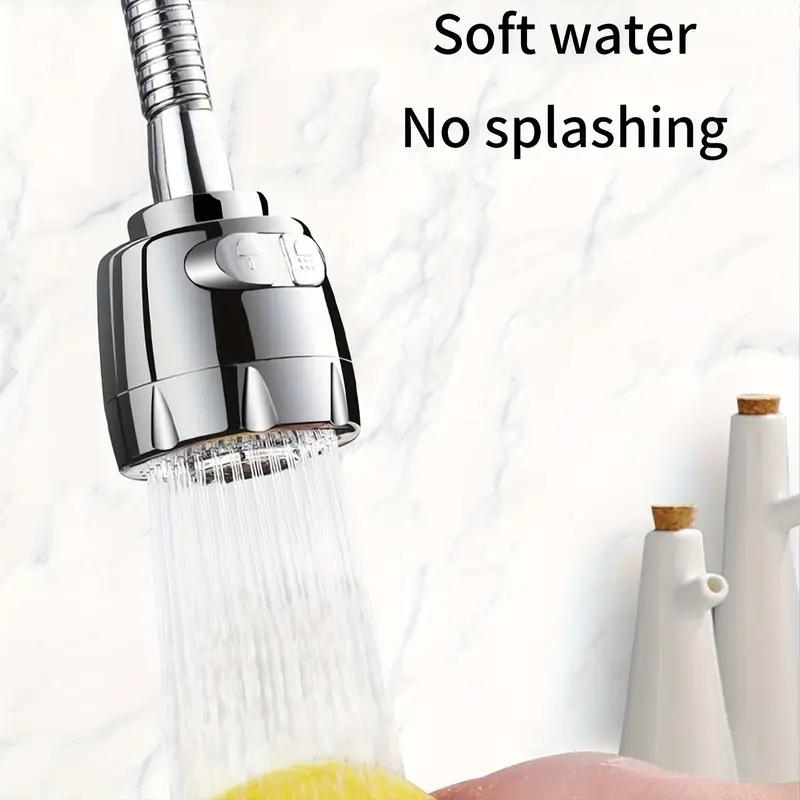 Two-speed Foamer, 1pc Kitchen Faucet Splash-proof Artifact Universal Rotatable Vegetable Washing Basin Replacement Universal Connectable