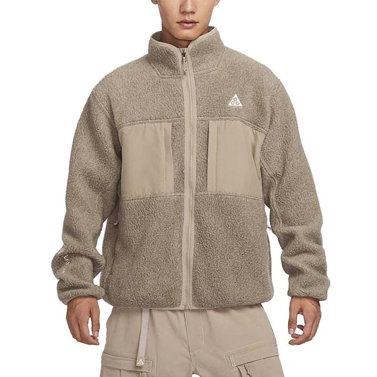 Nike Giacca in Pile ACG Arctic Wolf con Pannelli Sherpa e Dettagli Tessuti Giacca da Uomo Tinta Unita FN0373-247