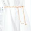 Thin Ball Pendant Waist Chain Boho Dress Skirt Decorative Waistband  Women Dress Decoration