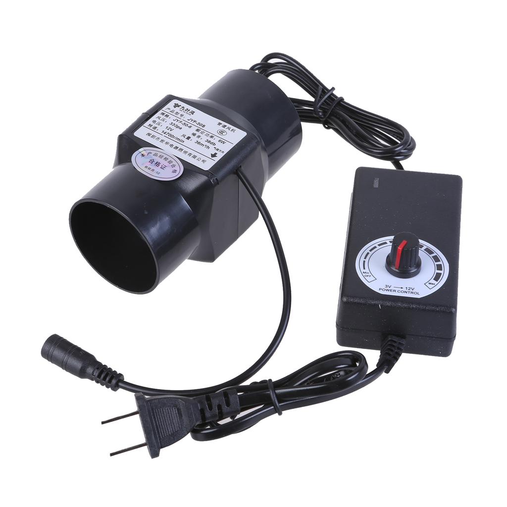 100V-240V US Plug Speed-regulating Pipe Vent Exhaust Fan Duct Ceiling Air Cleanings Ventilations Blowers Boosters Window