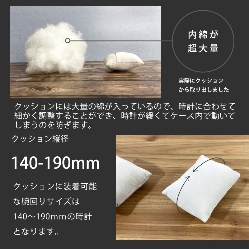 IGIMI Watch Luxury Wooden Watch Box with Brown Wood Grain Gift Wrapping Labor Appreciation IG-ZERO 40A-5W Box, 3-Watch Capacity, Window, Pattern,