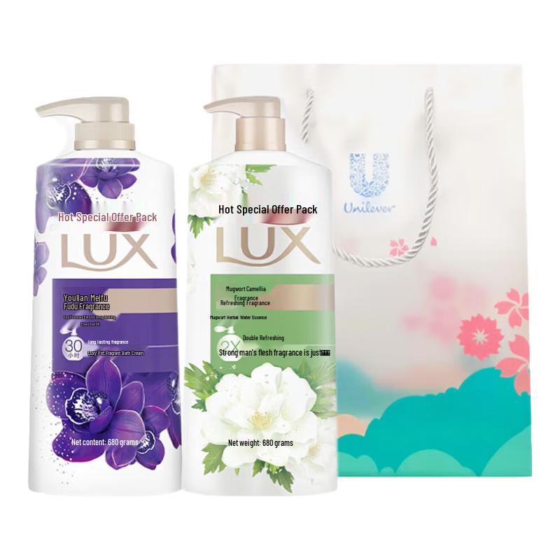 

LUX Mugwort & Water Lily Shower Gel Twin Pack