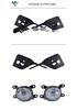 2020-2021 Fortuner Front Bumper Fog Lights & Frame Assembly