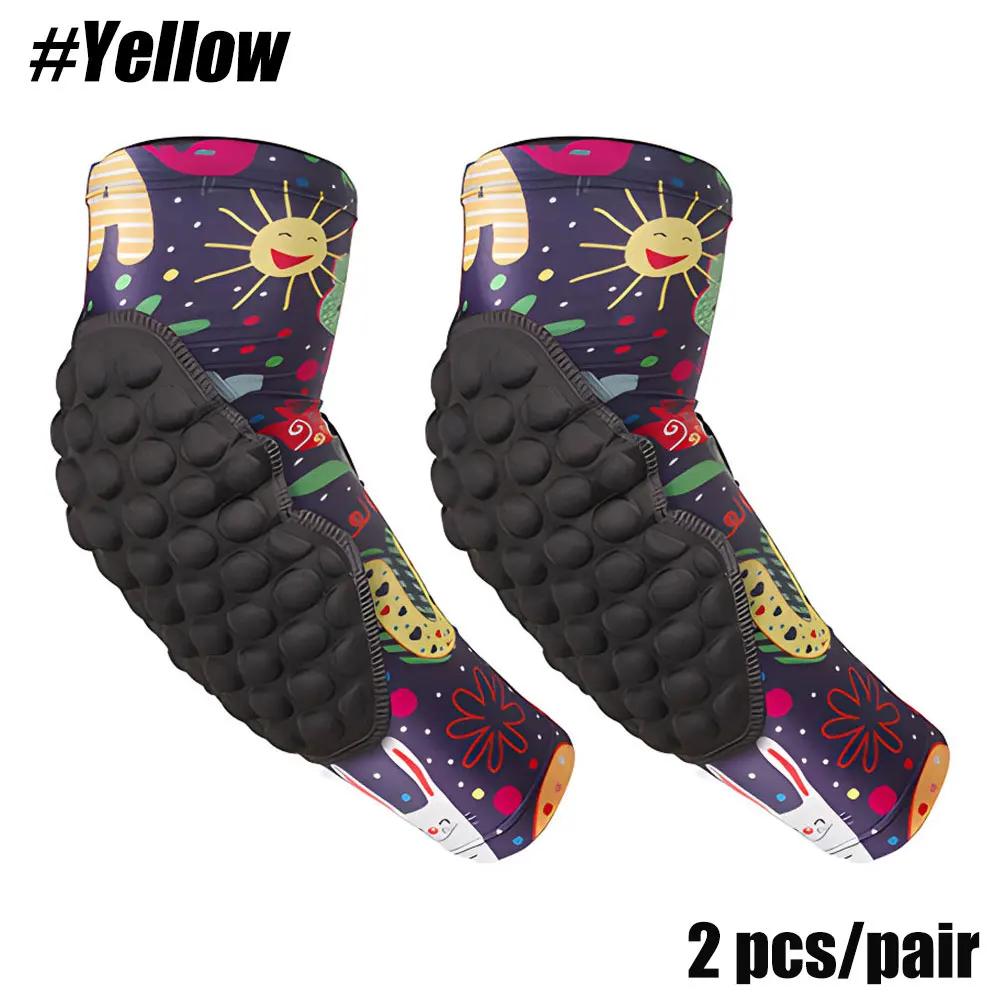 Sports Children Elbow Support - Compression Arm Protective Elbow Guards For Football Basketball Baseball Bowling Tennis Hockey