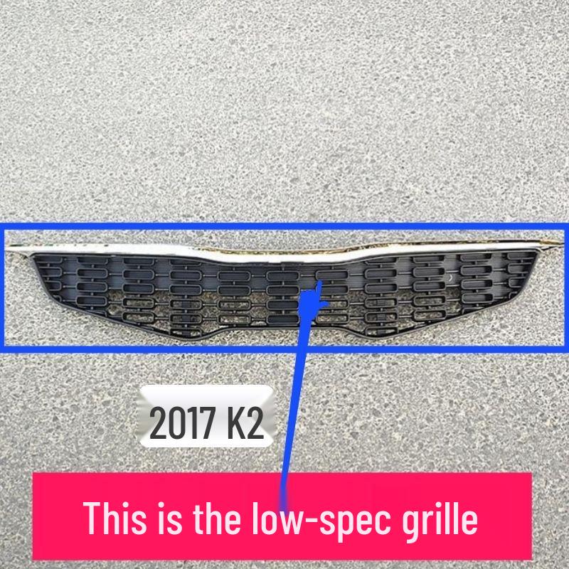 Kia K2 Frontgrill & Stoßfänger Lufteinlass-Baugruppe für die Modelle 2011, 2014, 2017