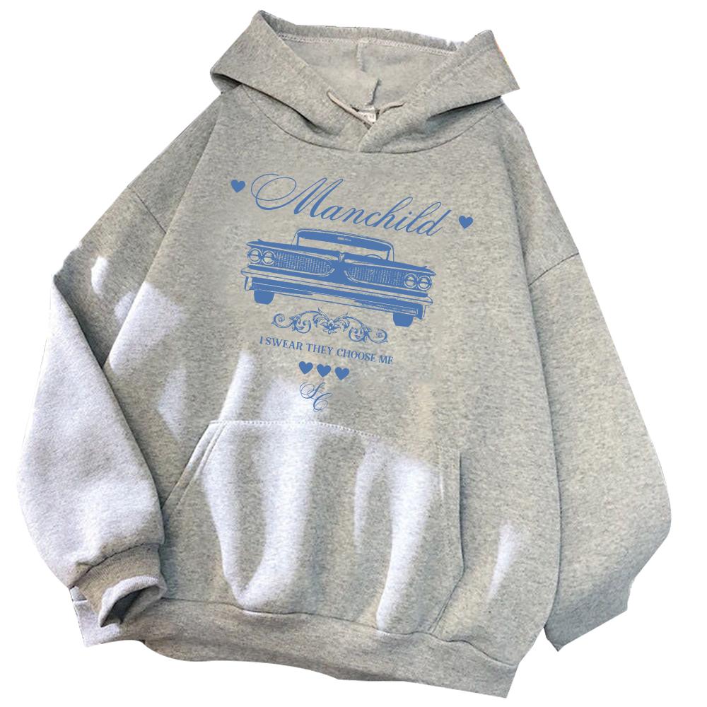 Sabrina Carpenter Manchild Hoodie Fan Geschenk Unisex Langarm Sweatshirts