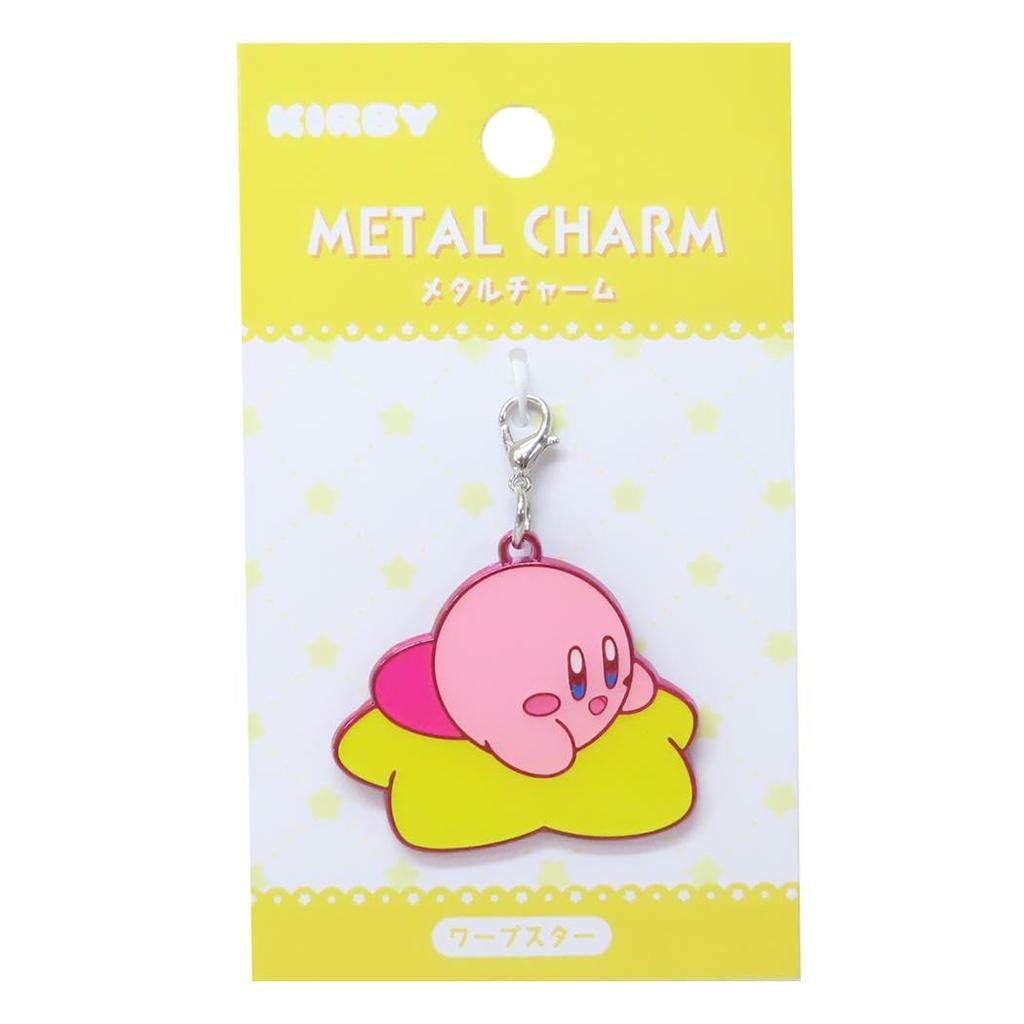SK Japan Kirby Metal Charm Warp Star