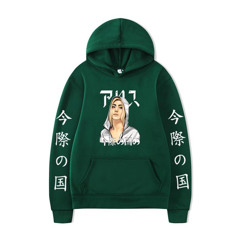Herr Mode Huvtröjor Herr Dam Huvtröjor Mode Casual Tröjor Höst Pojkar Flickor Svart Streetwear Huvtröja