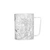 Glacier Pattern Transparent Mouthwash Tumbler Set (20 Pcs)