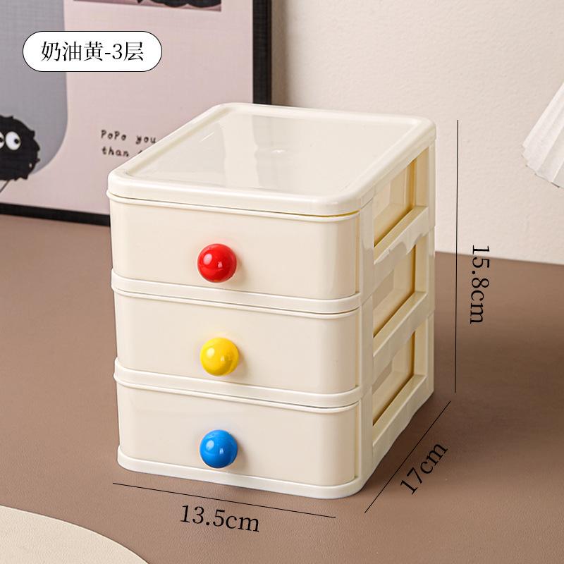 

Ящик для хранения канцелярских принадлежностей Настольный ящик для хранения дофамина Станция Симпатичная многослойная стойка для отделки большой емкости