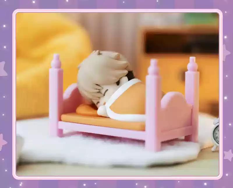 Link Click Warm Bedding Stackable Dolls Agent Blind Box Collectible Figures Trendy Toys And Hobbies For Children And Adults