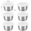 1/6PCS Portable Dipping Sauce Cups Reusable Condiment Cups New Mini Sauce Dish  Kitchen Use