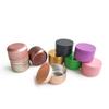 Colorful 50ml Round Aluminum Candle or Tea Storage Tin