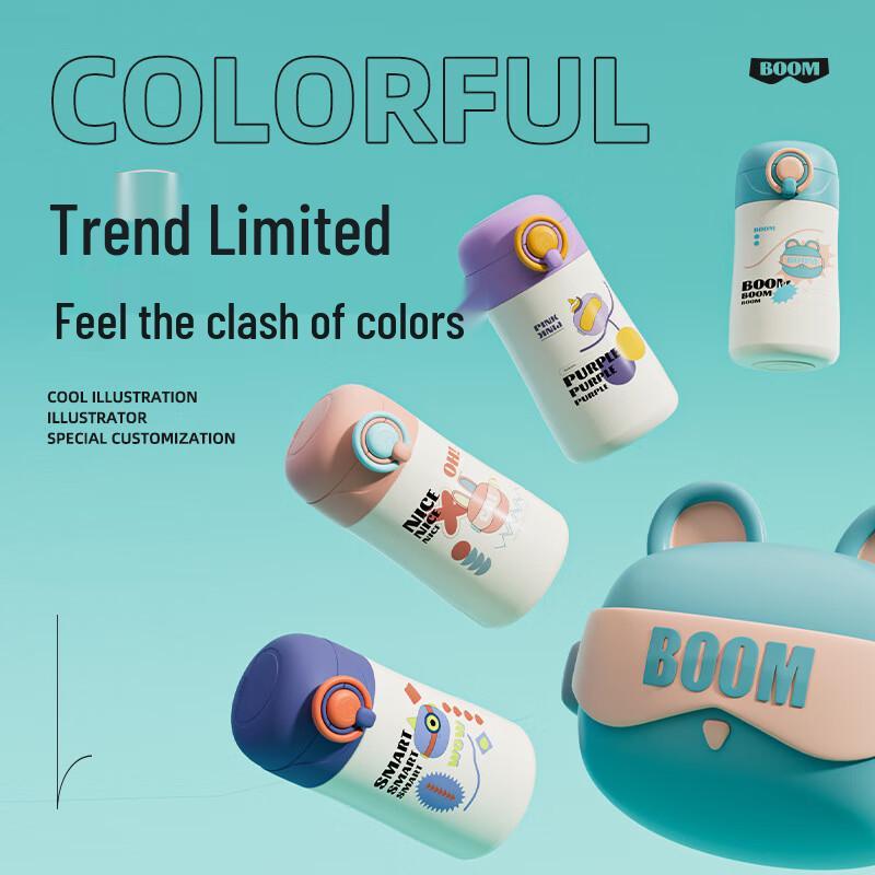 Bai Zi En X510 Children s Stainless Steel Insulated Water Bottle