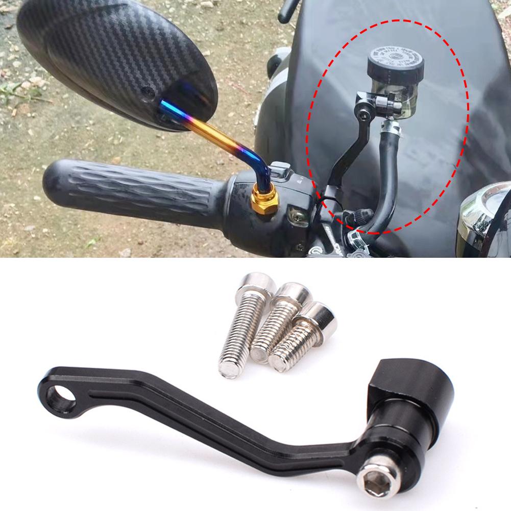 Motorcycle Brake Tank Bracket Holder Bike Brake Master Cylinder Fluid Reservoir Tank Oil Cup Support for Adelin PX1 Frando Brake
